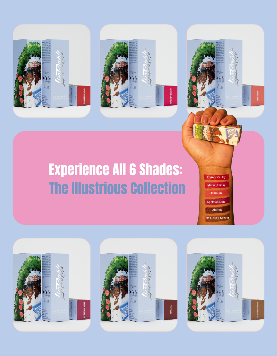 The Illustrious Collection Lipstick Bundle (Entire Collection)