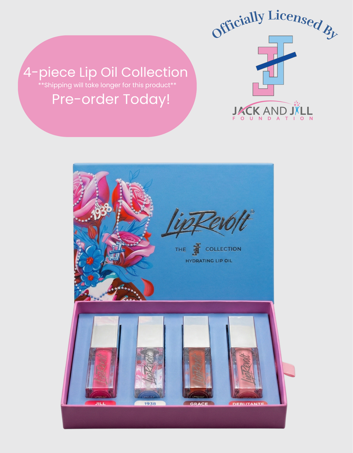 Shades of Grace 4-piece Lip Oil Collection