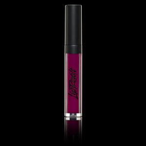 LipRevolt liquid lipstick in NEBULA shade. It appears as a Purple with Lilac Shimmer on the lips.